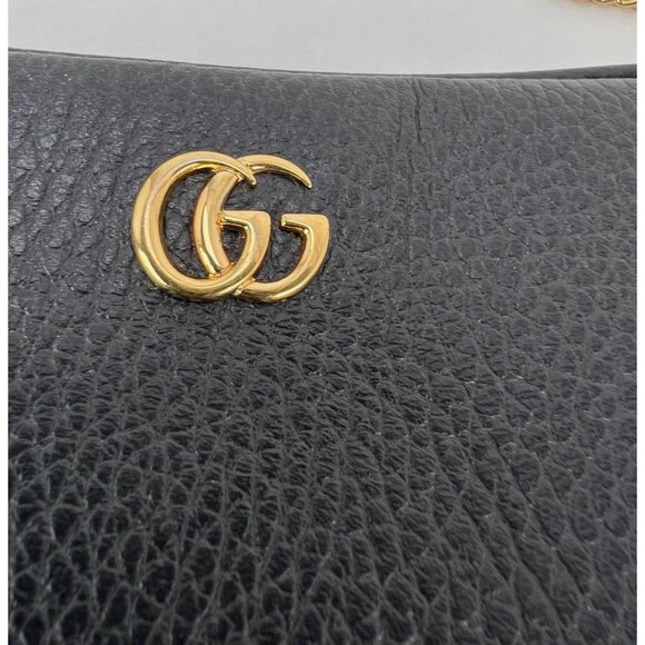 Gucci GG Marmont Super Mini lack Calfskin Crossbody Bag - Picture 9 of 9